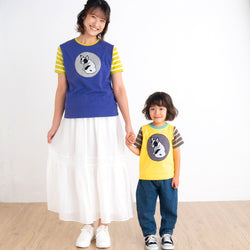 【キッズ＆ママサイズ】ami amie :フレンチブルドッグTシャツ/251020