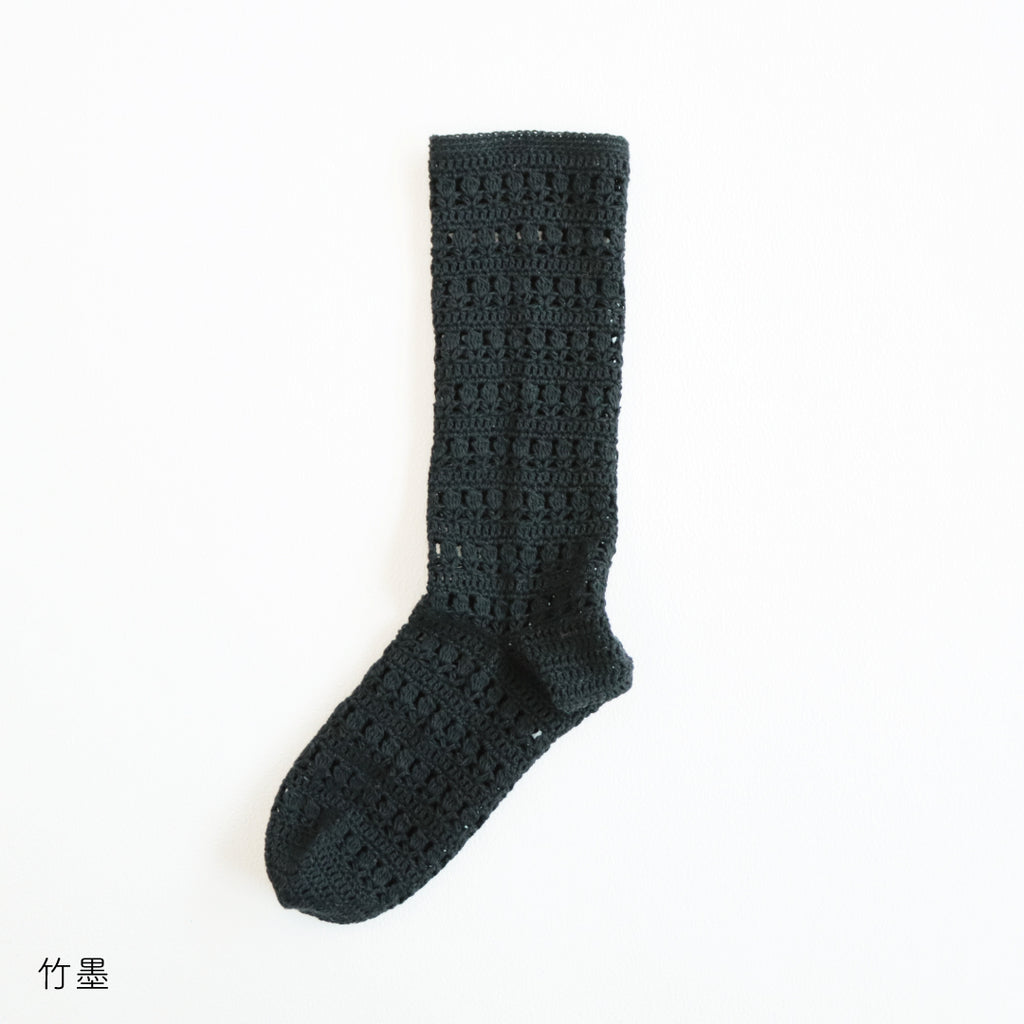sawada itto：サワダイット-こねり-チューリップ柄ソックス