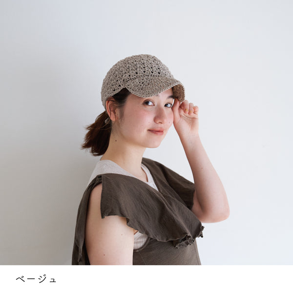 sawada itto：サワダイット-SHANA-バックリボンキャップ