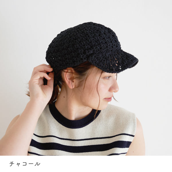 sawada itto：サワダイット-SHANA-バックリボンキャップ