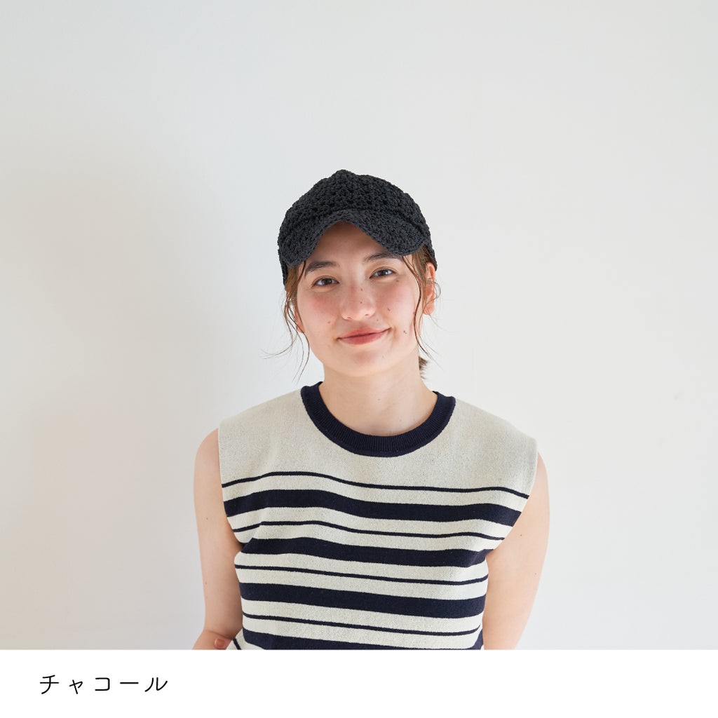 sawada itto：サワダイット-SHANA-バックリボンキャップ