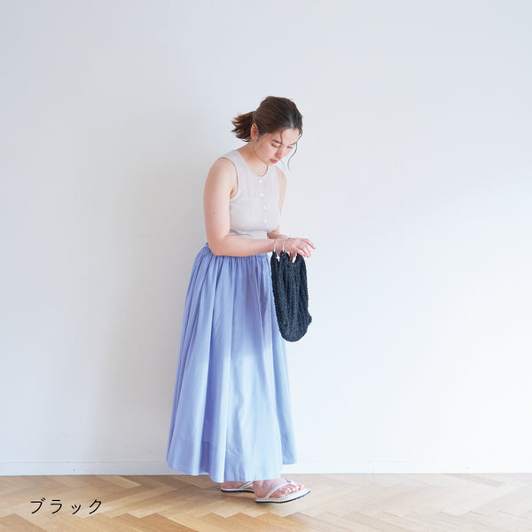 sawada itto：サワダイット-ReePAS-3×2リブニットバッグ