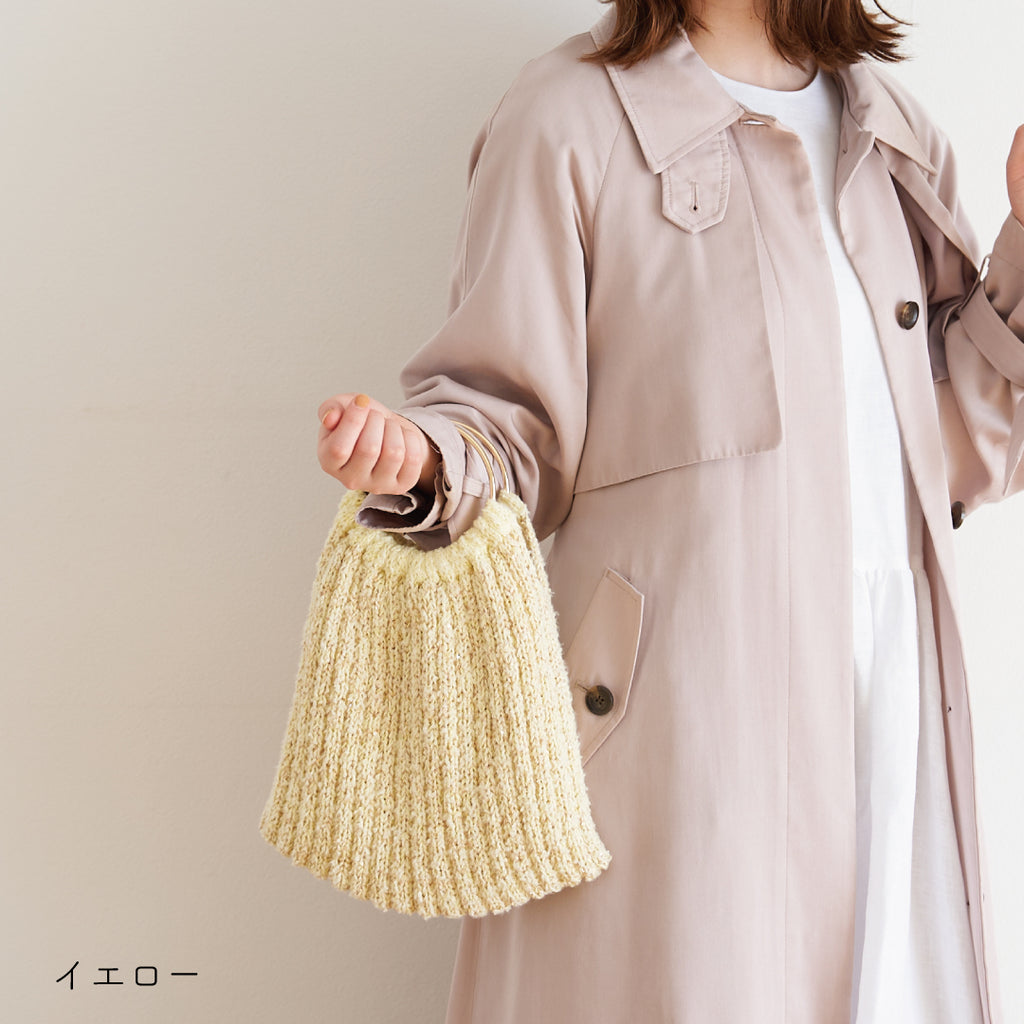 sawada itto：サワダイット-ReePAS-3×2リブニットバッグ