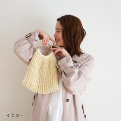 sawada itto：サワダイット-ReePAS-3×2リブニットバッグ