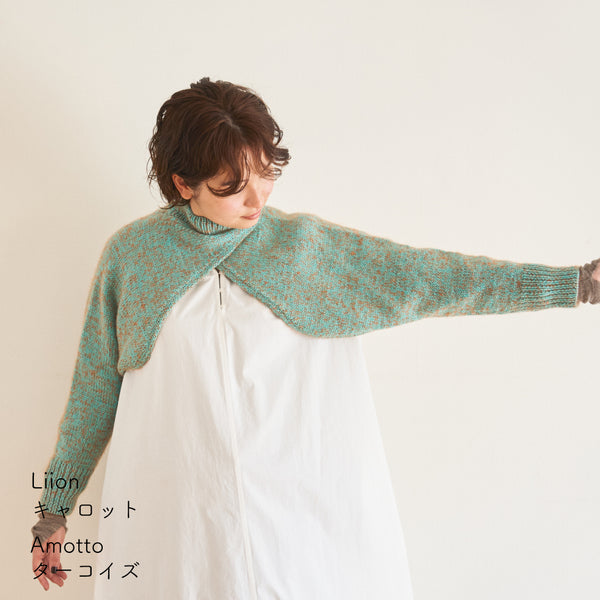sawada itto：サワダイット-Amotto×Liion-ハイネックボレロ