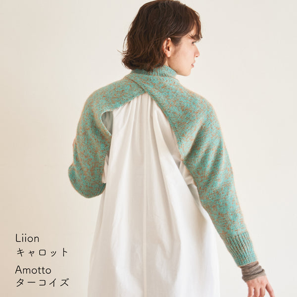sawada itto：サワダイット-Amotto×Liion-ハイネックボレロ