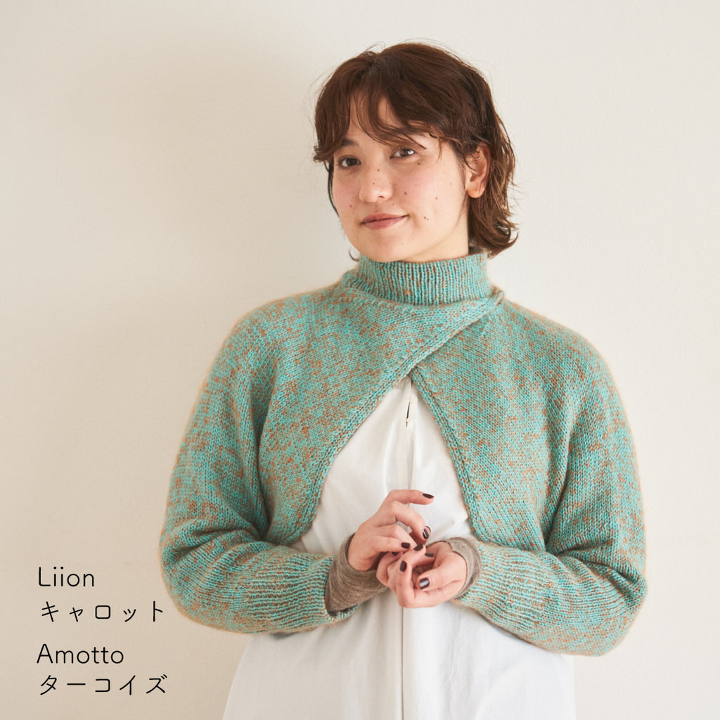 sawada itto：サワダイット-Amotto×Liion-ハイネックボレロ