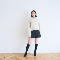 sawada itto：サワダイット-キャンディ-ハイネックプルオーバー
