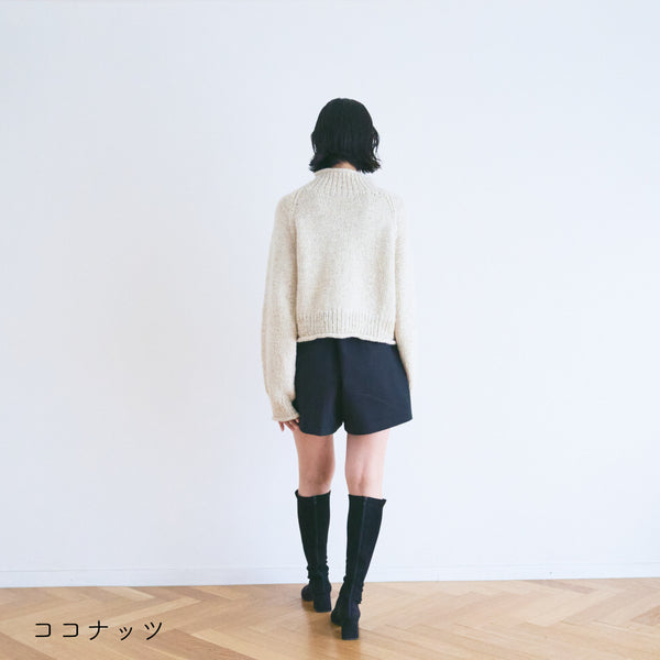sawada itto：サワダイット-キャンディ-ハイネックプルオーバー