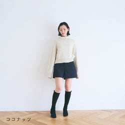 sawada itto：サワダイット-デジタル編み図2306i-15-ハイネックプルオーバー