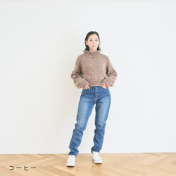 sawada itto：サワダイット-キャンディ-ハイネックプルオーバー