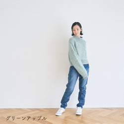 sawada itto：サワダイット-キャンディ-ハイネックプルオーバー