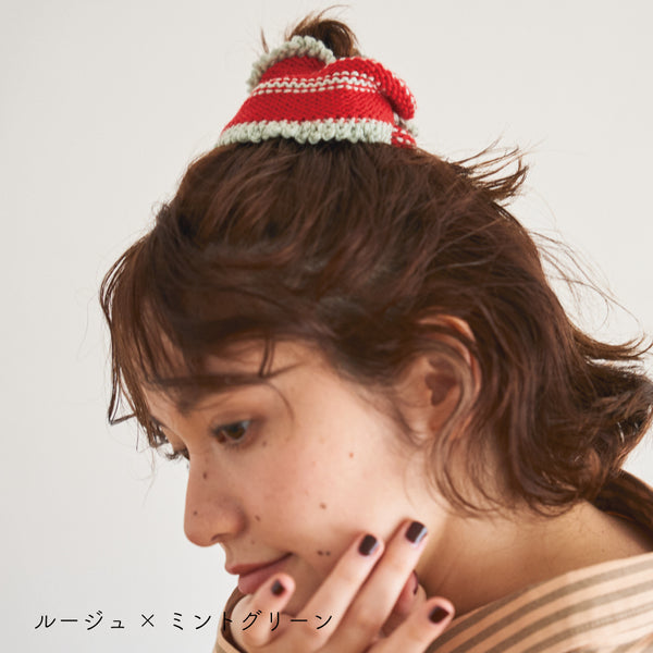 sawada itto：サワダイット-Amotto-ボーダーシュシュ