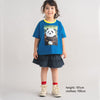 【キッズ&ママサイズ】ami amie : モナ・パンダTシャツ/261007