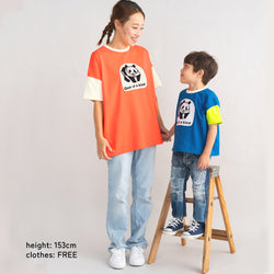 【キッズ&ママサイズ】ami amie : パンダTシャツ/261009