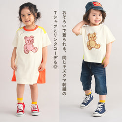 ami amie : キズクマTシャツワンピース/261010