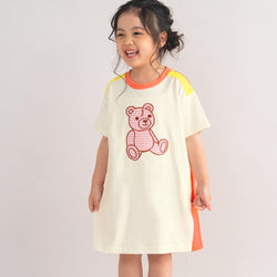 ami amie : キズクマTシャツワンピース/261010