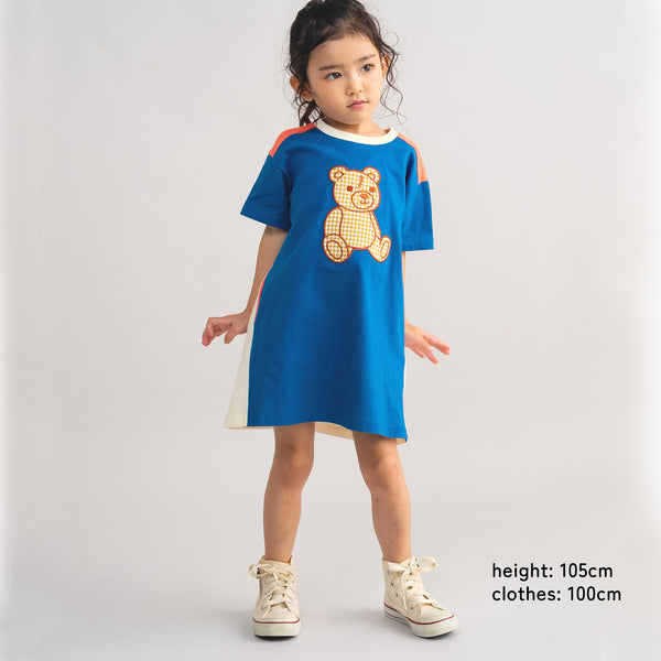 ami amie : キズクマTシャツワンピース/261010