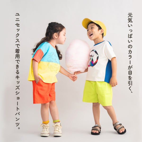 ami amie : 【期間限定】トップス＆カラフルショートパンツセット / 261031