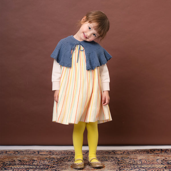 ami amie : ノースリーブストライプAラインワンピース/263022