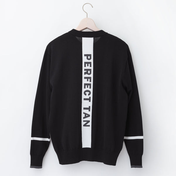 PERFECT TAN｜《SALE》ハリーストレッチ 12Gニット ライントップス〈MENS〉