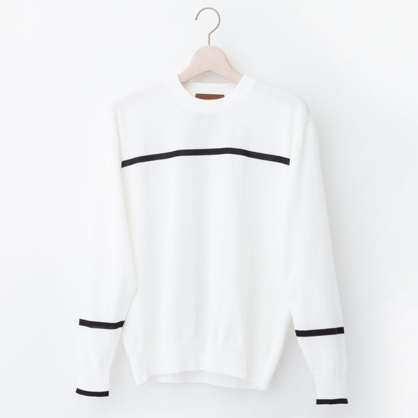PERFECT TAN｜《SALE》ハリーストレッチ 12Gニット ライントップス〈MENS〉