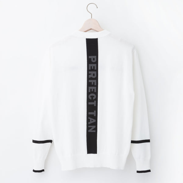 PERFECT TAN｜《SALE》ハリーストレッチ 12Gニット ライントップス〈MENS〉