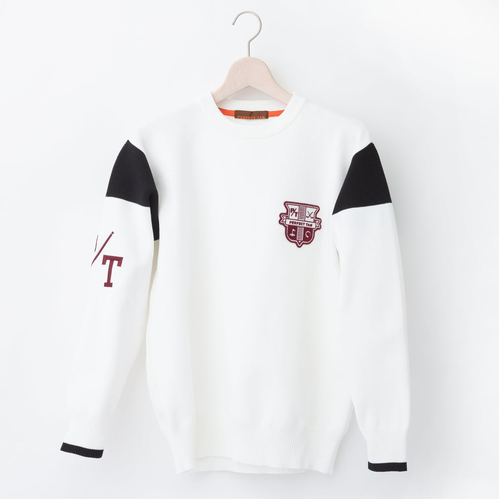 PERFECT TAN｜《SALE》FIT TECH 12Gニット 配色トップス〈MENS〉