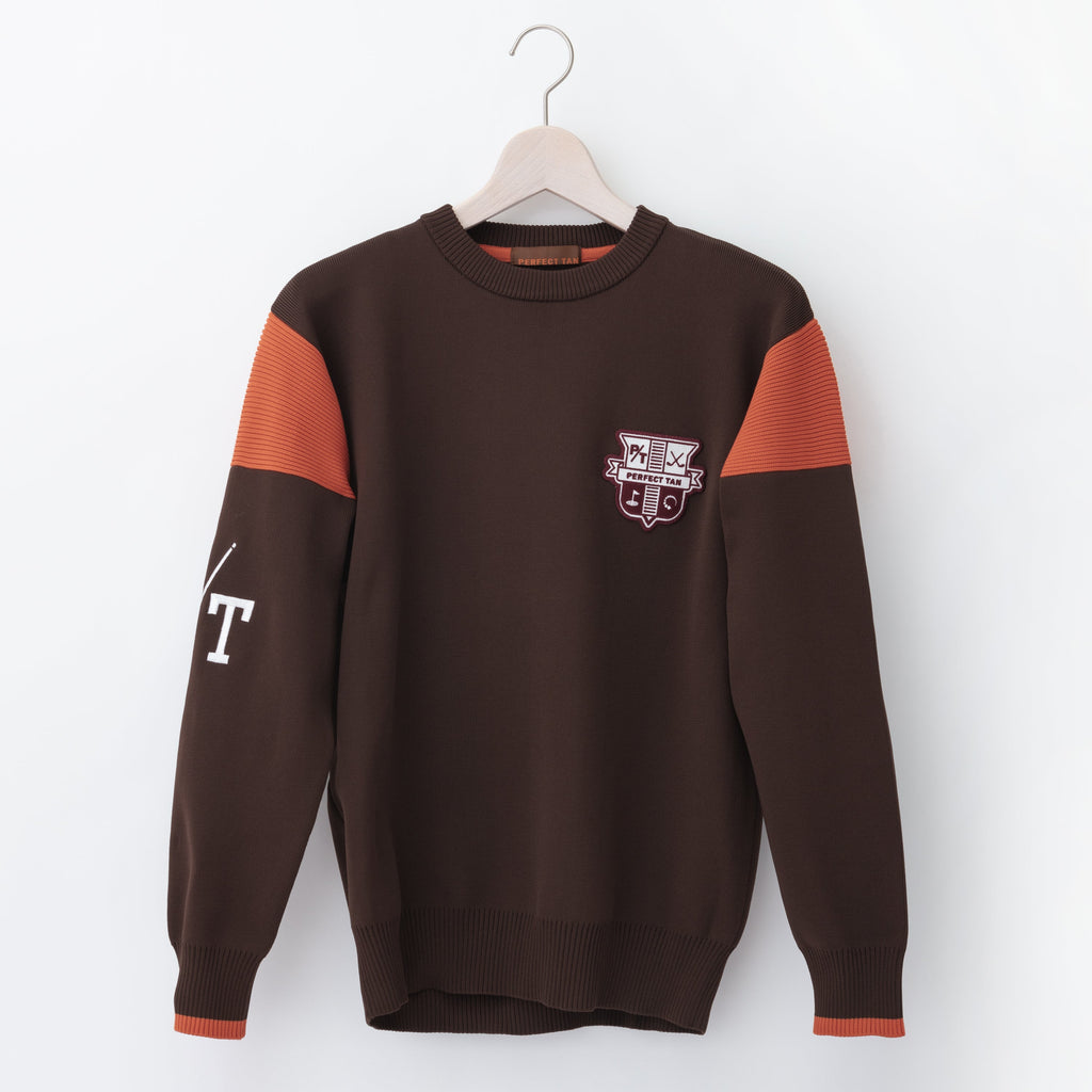 PERFECT TAN｜《SALE》FIT TECH 12Gニット 配色トップス〈MENS〉
