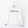 PERFECT TAN｜《SALE》ハリーストレッチ 12Gニット ロゴトップス〈WOMENS〉