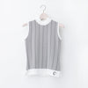 《SALE》ハリーストレッチ 12G ジャガードニット ベスト〈WOMENS〉