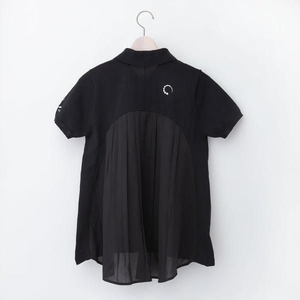 PERFECT TAN｜《SALE》ハイゲージニットポロ バックフレアトップス〈WOMENS〉
