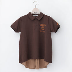 PERFECT TAN｜《SALE》ハイゲージニットポロ バックフレアトップス〈WOMENS〉