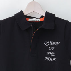 PERFECT TAN｜《SALE》ハイゲージニットポロ バックフレアトップス〈WOMENS〉