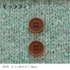 sawada itto：サワダイット-副資材-BF39チョコ色ボタン18ｍｍ