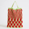 marusawa:D'eco Bag/和紙糸xリサイクルポリエステル　凸凹（デコボコ）ニットバッグ