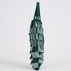 marusawa:D'eco Bag/和紙糸xリサイクルポリエステル　凸凹（デコボコ）ニットバッグ