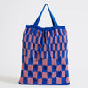 marusawa:D'eco Bag/和紙糸xリサイクルポリエステル　凸凹（デコボコ）ニットバッグ