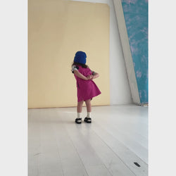 ami amie : パンダニット袖ワンピース/241021