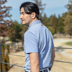 PERFECT TAN｜《SALE》シャンブレーポロシャツ 〈MENS〉