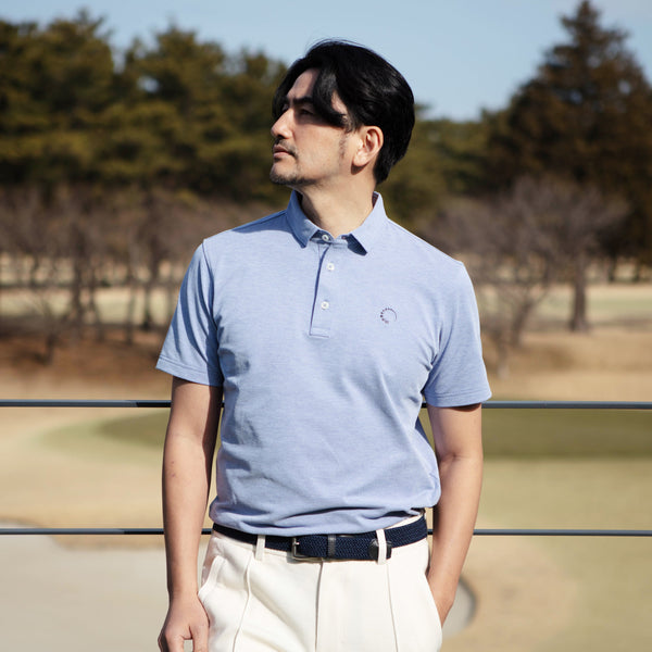 PERFECT TAN｜《SALE》シャンブレーポロシャツ 〈MENS〉