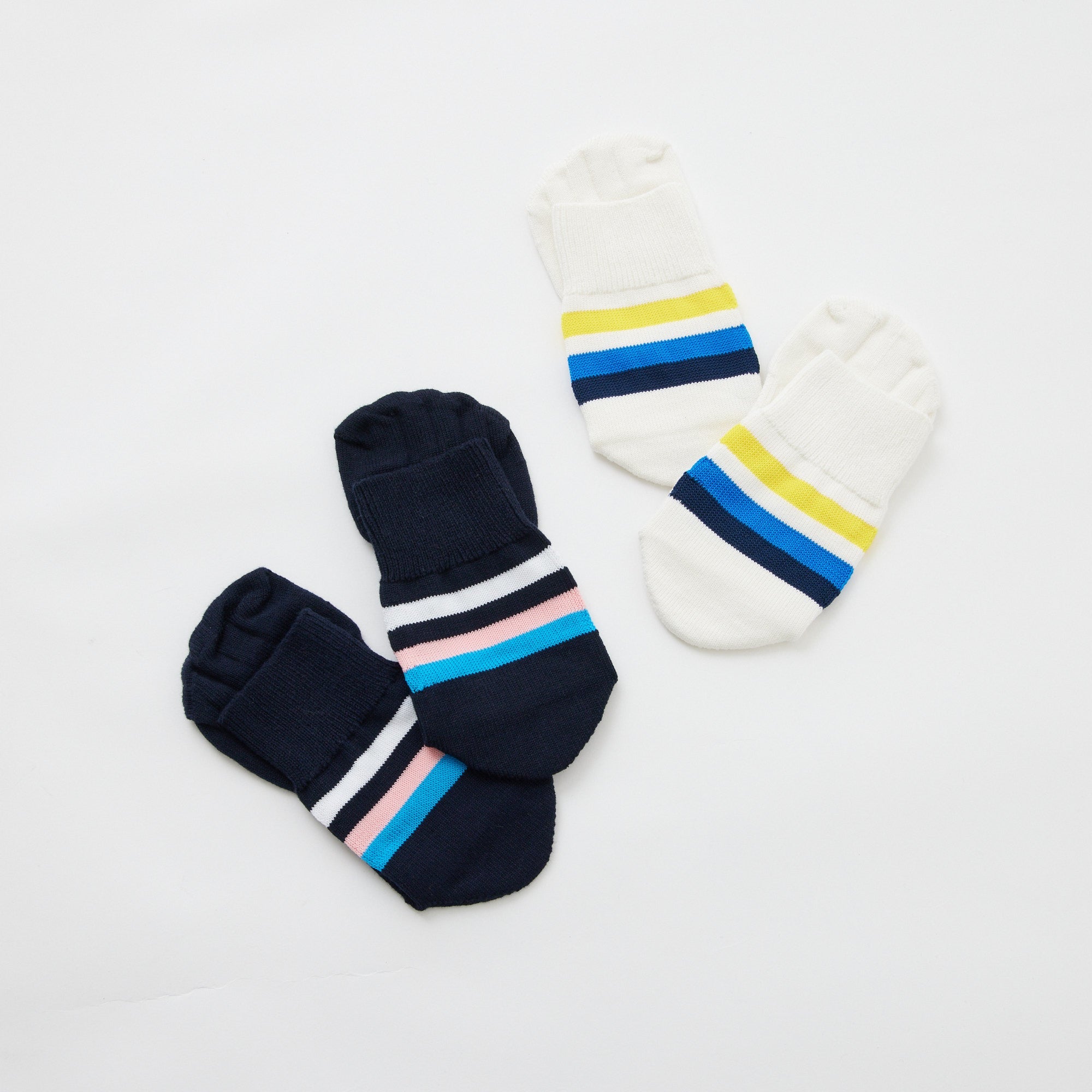 PERFECT TAN｜《SALE》マルチボーダーパーテーションソックス 〈UNISEX〉