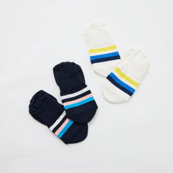 PERFECT TAN｜《SALE》マルチボーダーパーテーションソックス 〈UNISEX〉