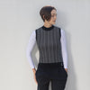 《SALE》ハリーストレッチ 12G ジャガードニット ベスト〈WOMENS〉