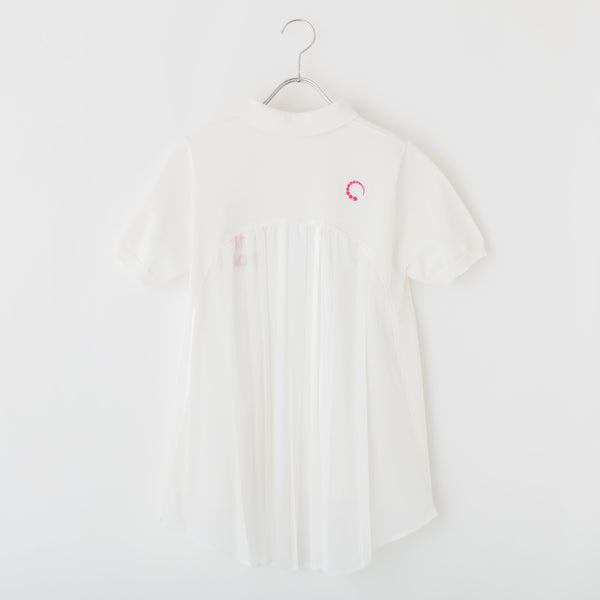 PERFECT TAN｜《SALE》ハイゲージニットポロ バックフレアトップス〈WOMENS〉