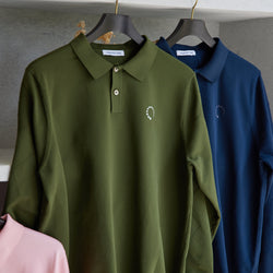 PERFECT TAN｜《SALE》ロングスリーブアーガイルポロシャツ〈MENS〉