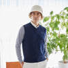 PERFECT TAN｜《SALE》コットンカシミヤアーガイルベスト〈MENS〉