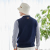 PERFECT TAN｜《SALE》コットンカシミヤアーガイルベスト〈MENS〉