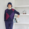 PERFECT TAN｜《SALE》アーガイルインターシャプルオーバー〈MENS〉