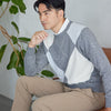 PERFECT TAN｜《SALE》アーガイルインターシャプルオーバー〈MENS〉
